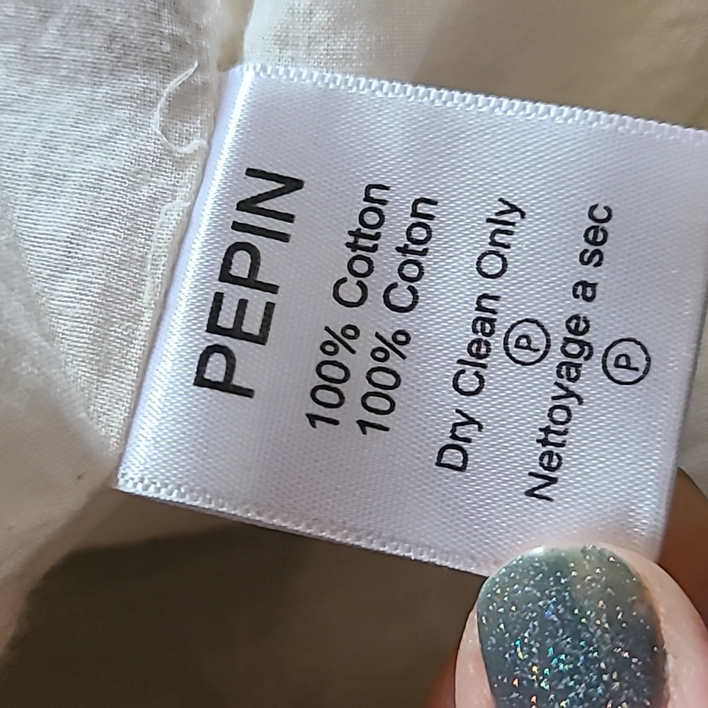 ☆ SOLD ☆ Anthropologie Pepin Embroidered Tassel Top - Picture 7 of 9